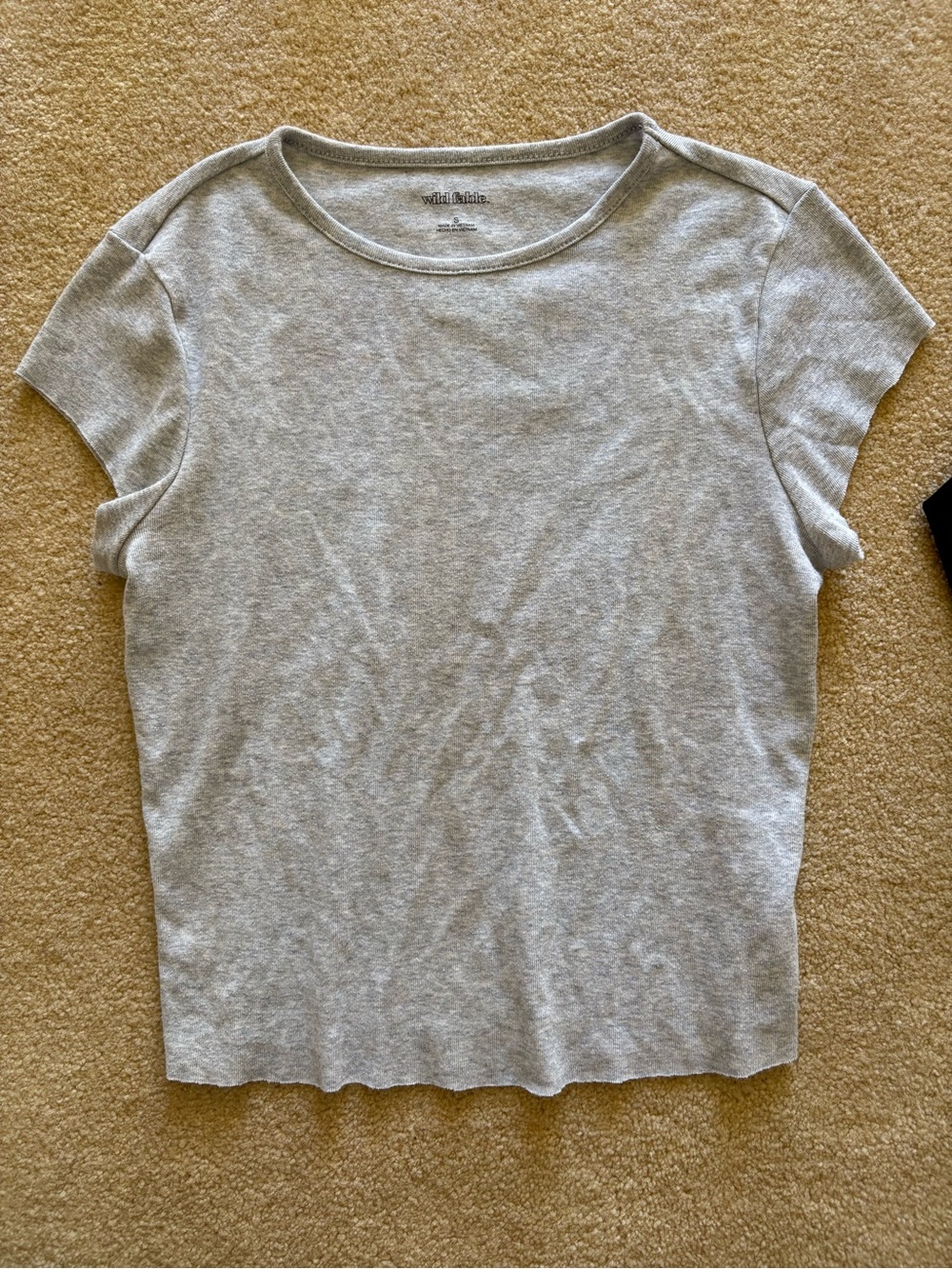 Gray Wild Fable Baby Tee
